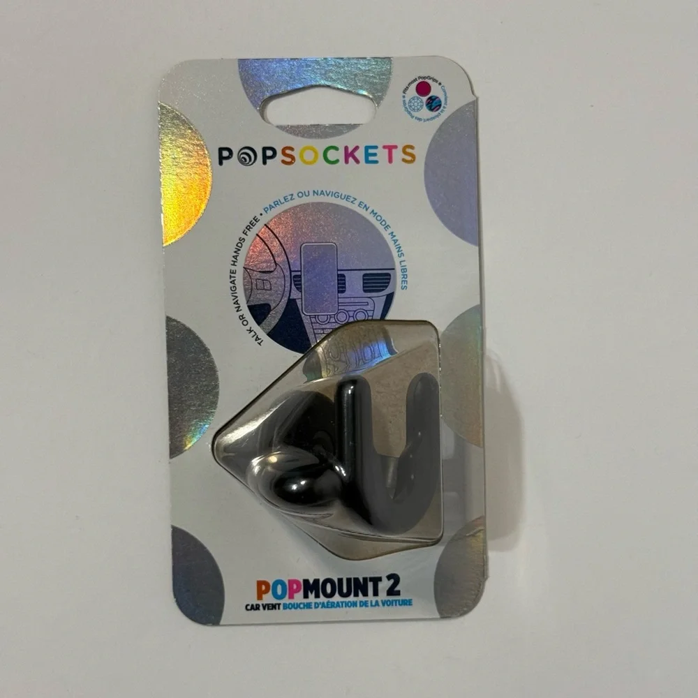 POPSOCKETS PopMount 2 + Popgrip bundle Black